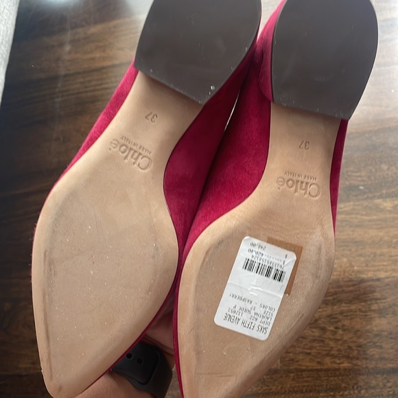 NWOB Chloe Laurena Suede Flats - Picture 2 of 3
